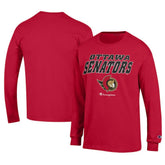 Ottawa Senators Champion Long-Sleeve Jersey T-Shirt Red