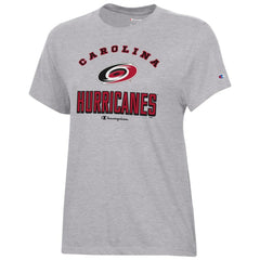 Carolina Hurricanes Champion Women's Core T-Shirt Heather Gray
