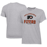 Philadelphia Flyers Champion Women's Core T-Shirt Heather Gray