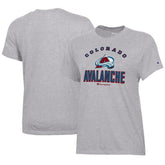 Colorado Avalanche Champion Women's Core T-Shirt Heather Gray