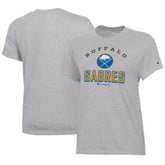 Buffalo Sabres Champion Women's Core T-Shirt Heather Gray
