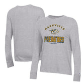 Nashville Predators Champion Women's Core Long Sleeve T-Shirt Heather Gray