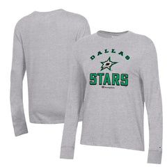 Dallas Stars Champion Women's Core Long Sleeve T-Shirt Heather Gray