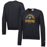 Pittsburgh Penguins Champion Women's Powerblend Pullover Sweatshirt Black