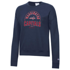 Washington Capitals Champion Women's Powerblend Pullover Sweatshirt Navy