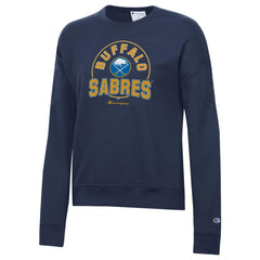 Buffalo Sabres Champion Women's Powerblend Pullover Sweatshirt Navy