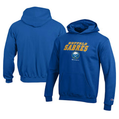 Buffalo Sabres Champion Youth Eco Powerblend Pullover Hoodie Royal