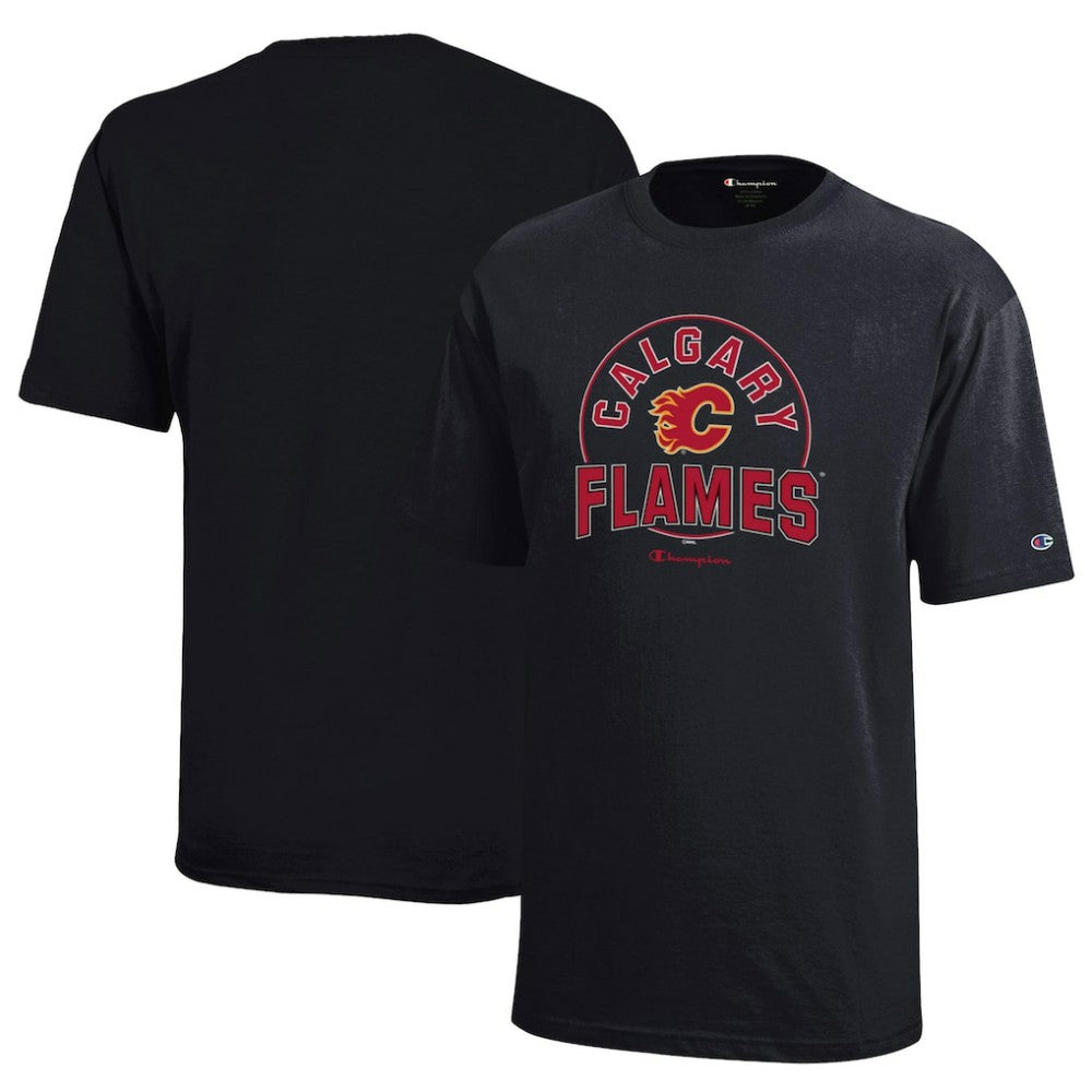 Calgary Flames Champion Youth Jersey T-Shirt Black