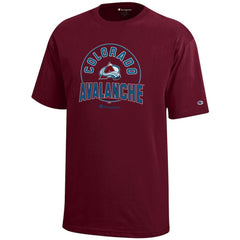 Colorado Avalanche Champion Youth Jersey T-Shirt Burgundy