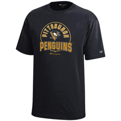 Pittsburgh Penguins Champion Youth Jersey T-Shirt Black