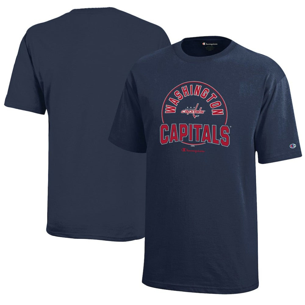 Washington Capitals Champion Youth Jersey T-Shirt Navy