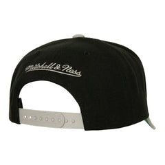 Brooklyn Nets Soul XL Logo Pro Crown Snapback Hat - Black/Gray | Mitchell & Ness cheap