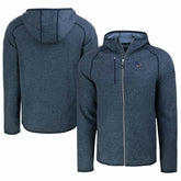 Houston Texans Cutter & Buck Americana Mainsail Full-Zip Hooded Jacket - Heather Navy cheap