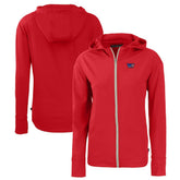 Washington Commanders Cutter & Buck Women's Daybreak Eco Recycled Full-Zip Hoodie - Red online
