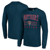 Florida Panthers Starter Logo Graphic Long Sleeve T-Shirt Navy