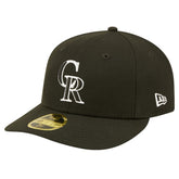 Colorado Rockies Low Profile 59FIFTY Fitted Hat - Black | New Era
