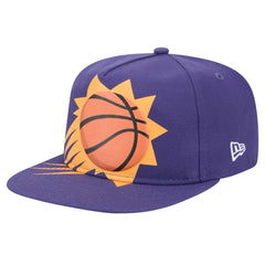 Phoenix Suns Oversized Puff Print Logo Golfer Snapback Hat sale - Purple | New Era sale