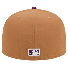 Los Angeles Dodgers Two-Tone Color Pack 59FIFTY Fitted Hat - Brown/Purple | New Era