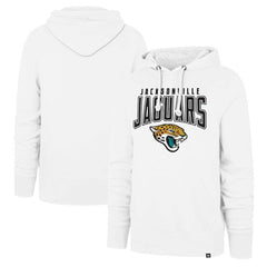Jacksonville Jaguars '47 Elements Arch Headline Pullover Hoodie - White on sale