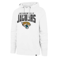 Jacksonville Jaguars '47 Elements Arch Headline Pullover Hoodie - White on sale