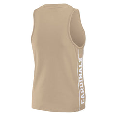 St. Louis Cardinals WEAR by Erin Andrews Women's Tonal Tank Top - Tan