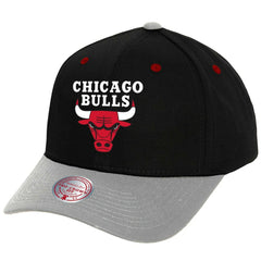 Chicago Bulls Pro Crown Adjustable Hat - Black/Gray | Mitchell & Ness sale