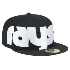 Tampa Bay Rays Checkered Undervisor 59FIFTY Fitted Hat - Black | New Era