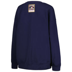 Houston Astros Women's Cooperstown Collection Logo Pullover Sweatshirt - Navy | Mitchell & Ness