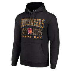Tampa Bay Buccaneers Starter Unisex Throwback Logo Pullover Hoodie - Black outlet