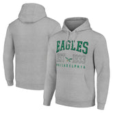 Philadelphia Eagles Starter Unisex Throwback Logo Pullover Hoodie - Heather Gray sale