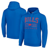 Buffalo Bills Starter Unisex Throwback Logo Pullover Hoodie - Royal sale
