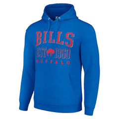 Buffalo Bills Starter Unisex Throwback Logo Pullover Hoodie - Royal sale