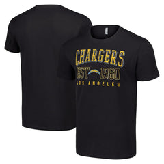 Los Angeles Chargers Starter Throwback Logo T-Shirt - Black for sale