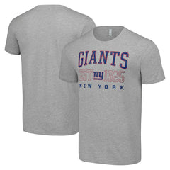 New York Giants Starter Throwback Logo T-Shirt - Heather Gray discount