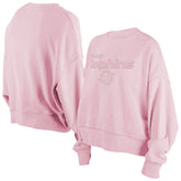 Miami Dolphins New Era Women's Cozy Pullover Sweatshirt - Pink sale