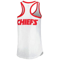 Kansas City Chiefs G-III 4Her by Carl Banks Women's Tater Racerback Tank Top - White outlet
