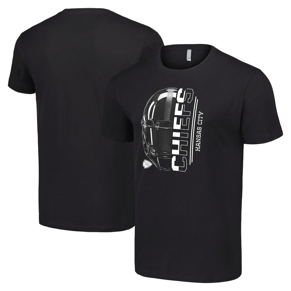 Kansas City Chiefs Starter Half Helmet Logo T-Shirt - Black online