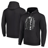 Atlanta Falcons Starter Unisex Half Helmet Logo Pullover Hoodie - Black for sale