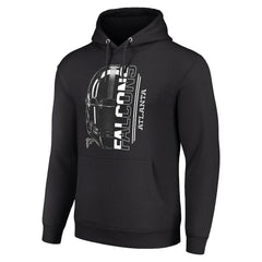 Atlanta Falcons Starter Unisex Half Helmet Logo Pullover Hoodie - Black for sale