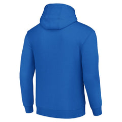 Indianapolis Colts Starter Unisex Half Helmet Logo Pullover Hoodie - Royal on sale