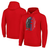 Buffalo Bills Starter Unisex Half Helmet Logo Pullover Hoodie - Red cheap