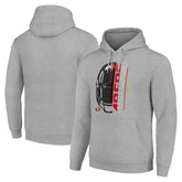 San Francisco 49ers Starter Unisex Half Helmet Logo Pullover Hoodie - Heather Gray sale