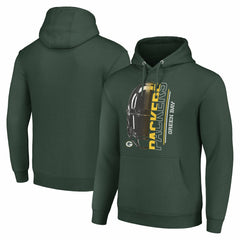 Green Bay Packers Starter Unisex Half Helmet Logo Pullover Hoodie - Green sale