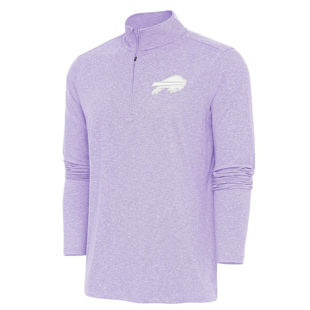Buffalo Bills Antigua Hunk Quarter-Zip Pullover Top - Lavender sale