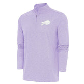 Buffalo Bills Antigua Hunk Quarter-Zip Pullover Top - Lavender sale
