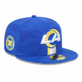Los Angeles Rams New Era 2024 Sideline 59FIFTY Fitted Hat - Royal sale