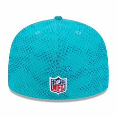 Miami Dolphins New Era 2024 Sideline 59FIFTY Fitted Hat - Aqua outlet