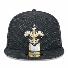 New Orleans Saints New Era 2024 Sideline 59FIFTY Fitted Hat - Black on sale