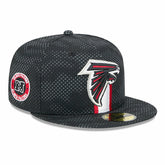 Atlanta Falcons New Era 2024 Sideline 59FIFTY Fitted Hat - Black on sale