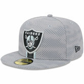 Las Vegas Raiders New Era 2024 Sideline 59FIFTY Fitted Hat - Gray on sale